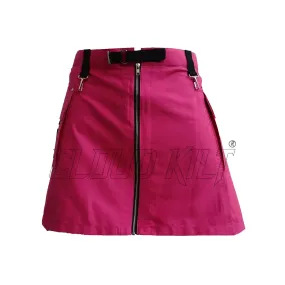 Pink Women Fashion Kilt