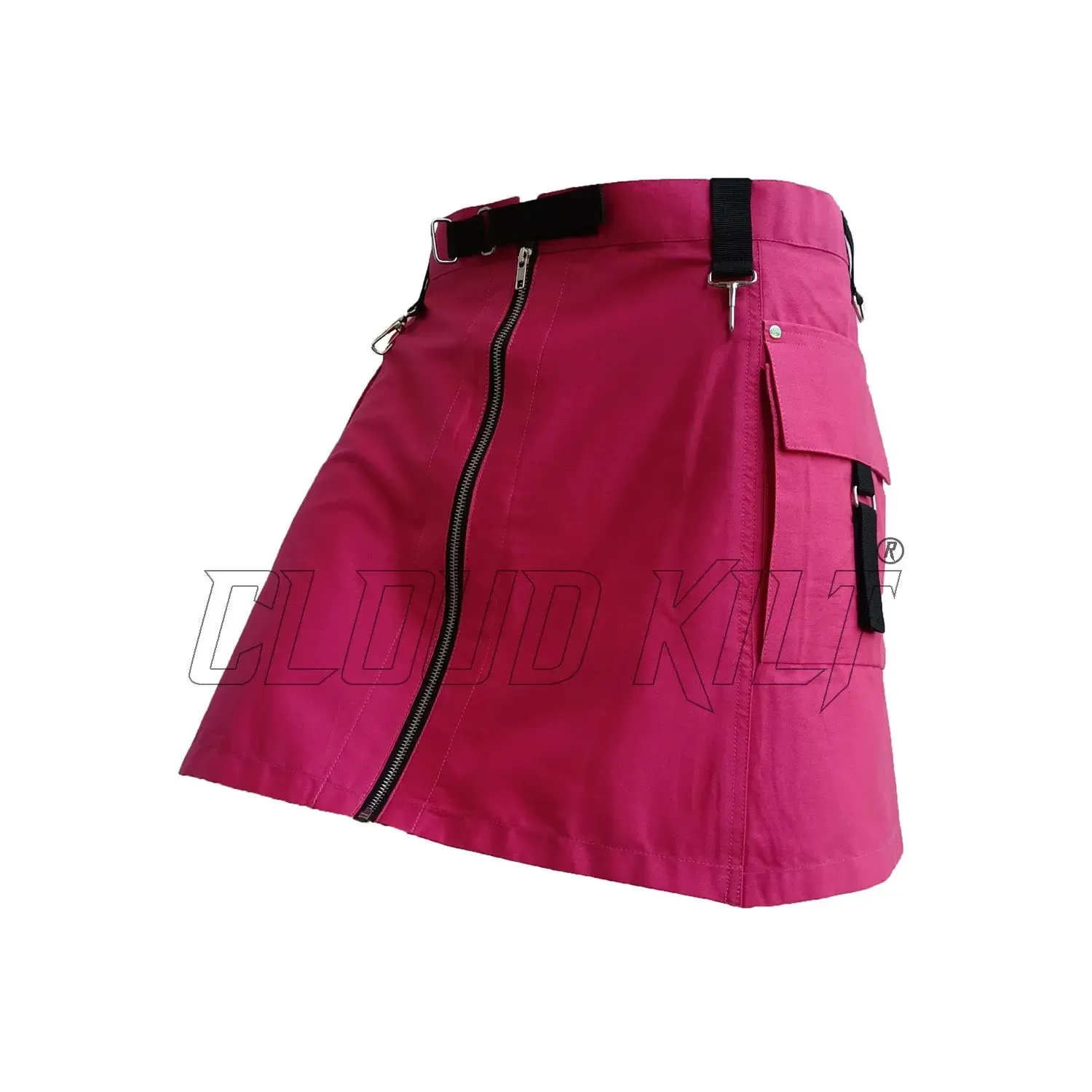 Pink Women Fashion Kilt