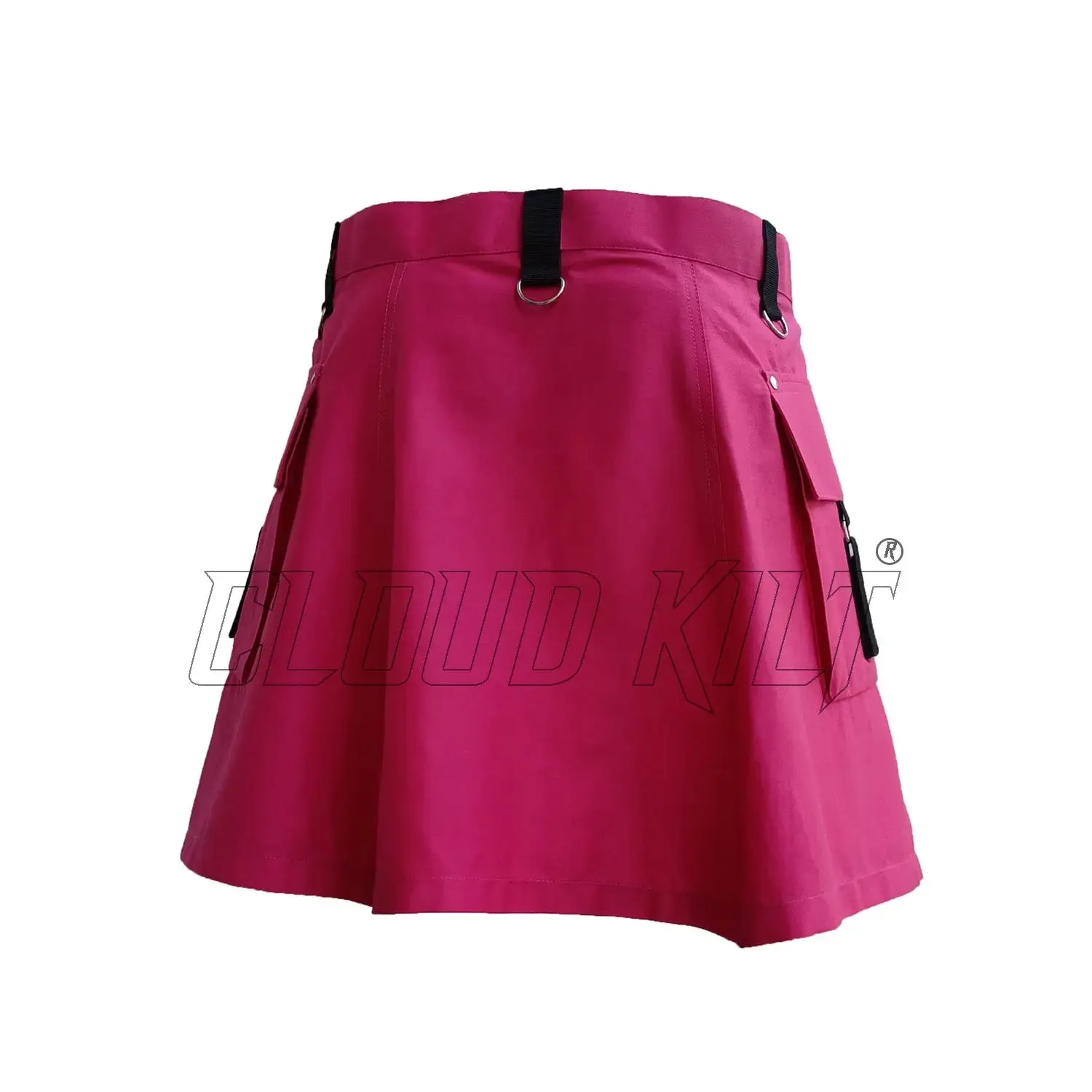 Pink Women Fashion Kilt