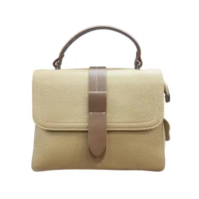Satchel Bag with Brown Strap