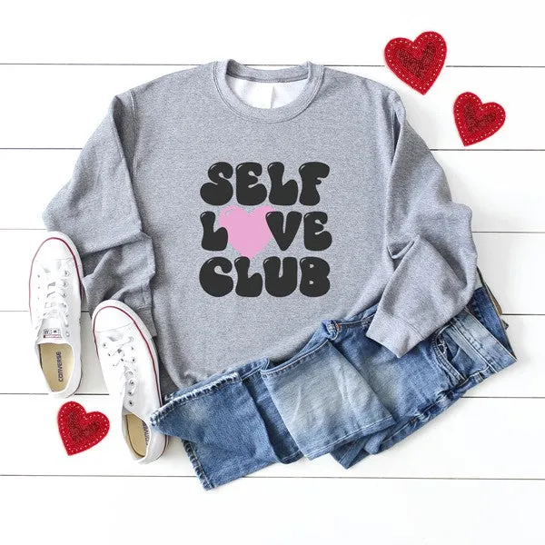 Self Love Club Graphic Sweatshirt