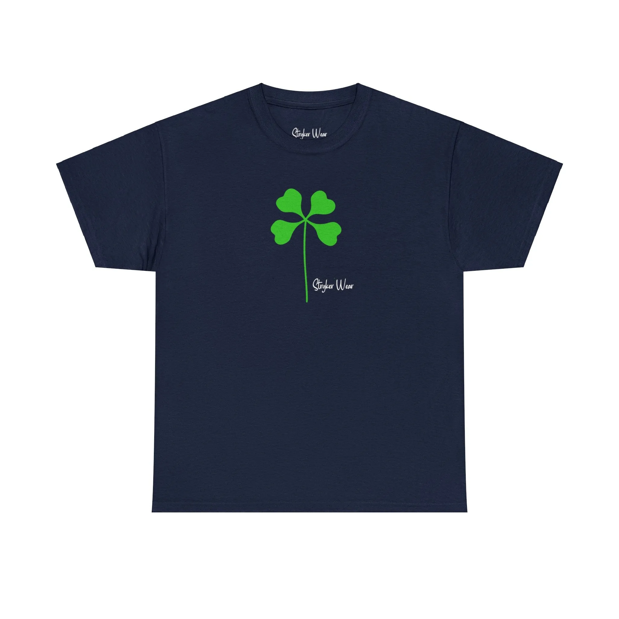 Simple Green Clover | Unisex Heavy Cotton Tee