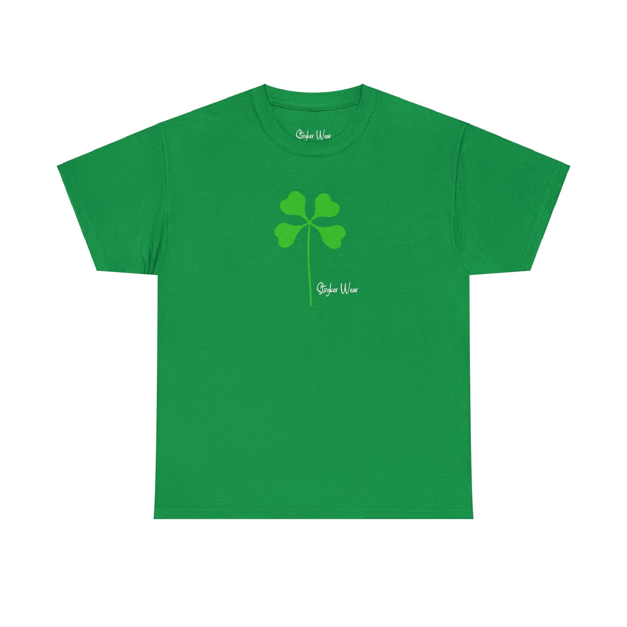 Simple Green Clover | Unisex Heavy Cotton Tee
