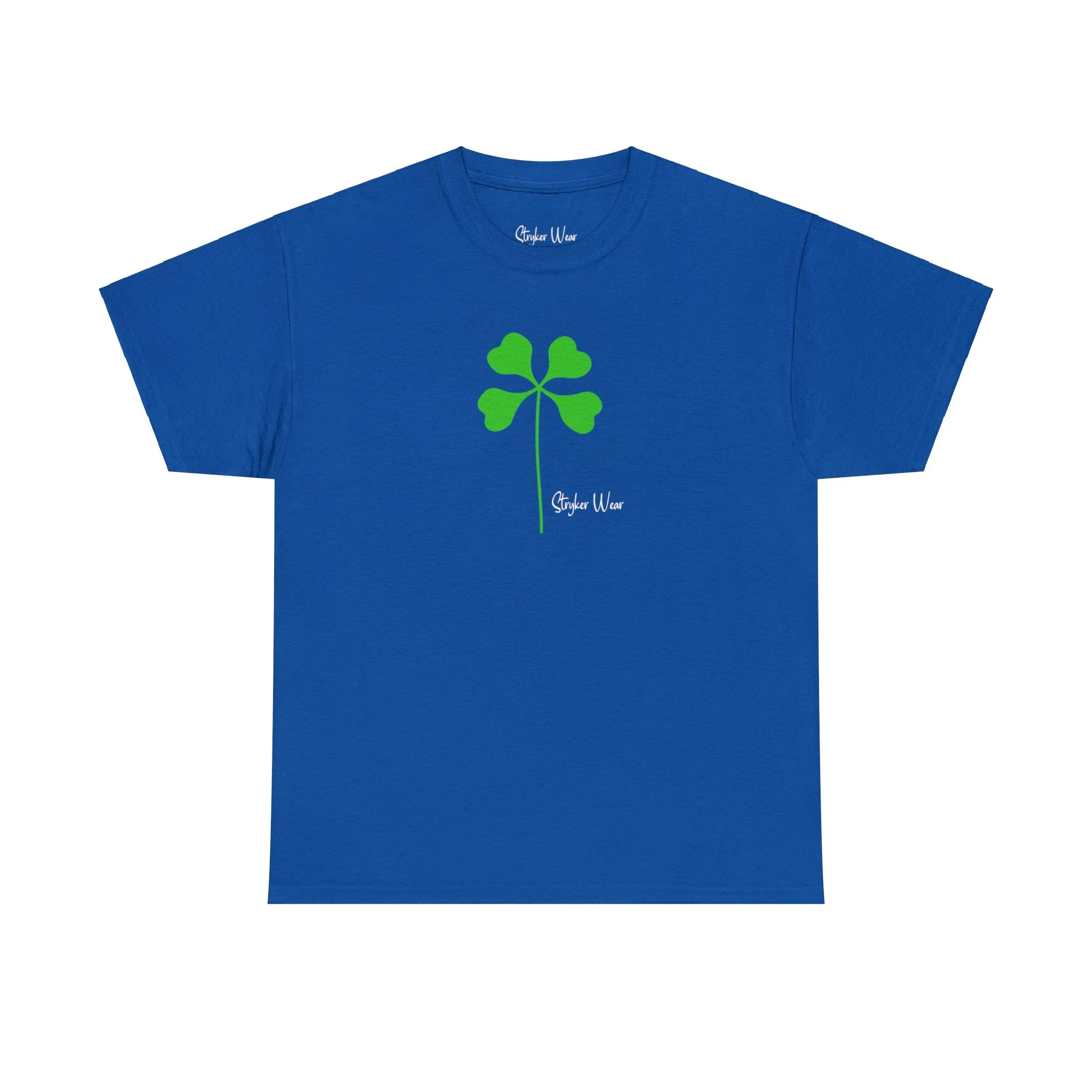 Simple Green Clover | Unisex Heavy Cotton Tee