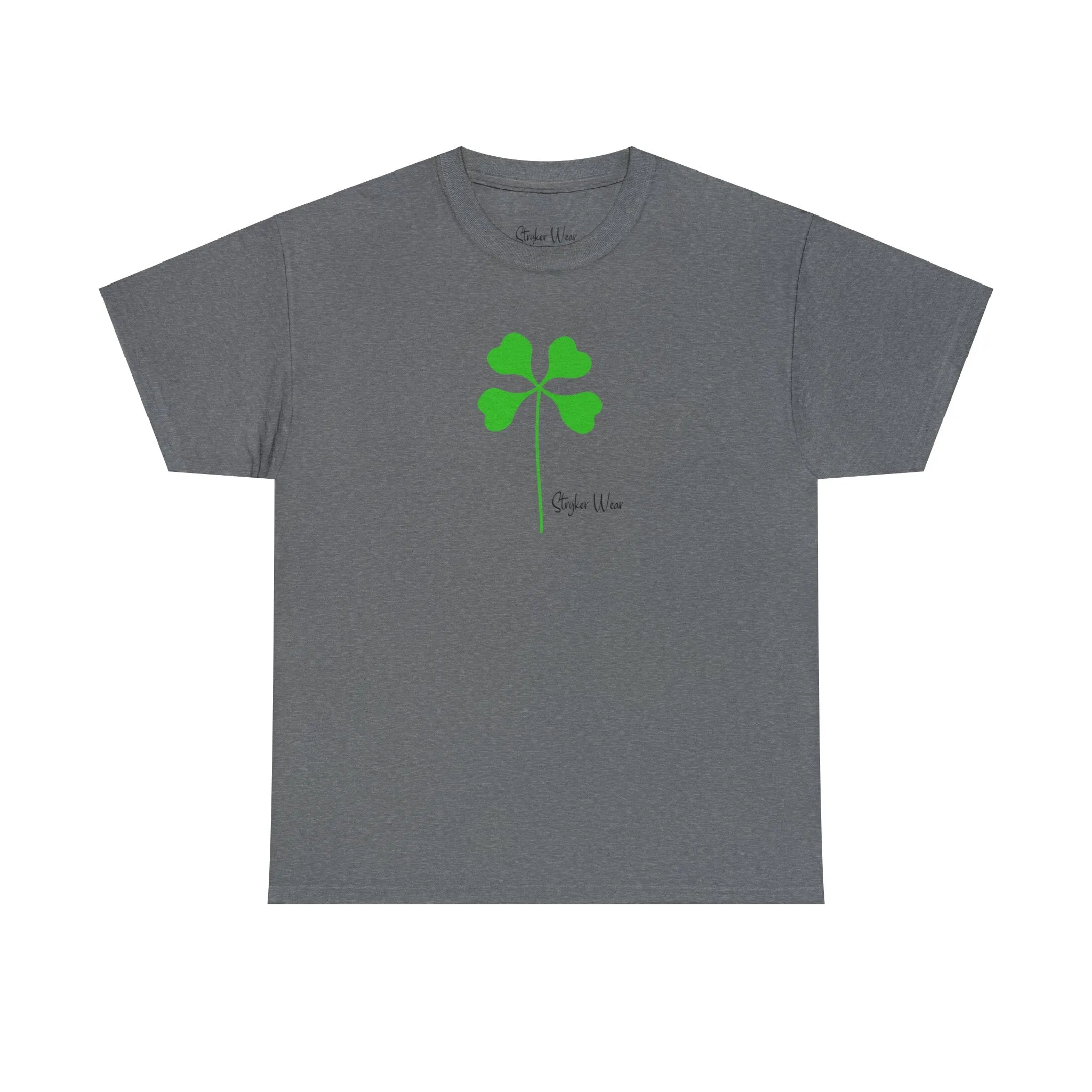 Simple Green Clover | Unisex Heavy Cotton Tee