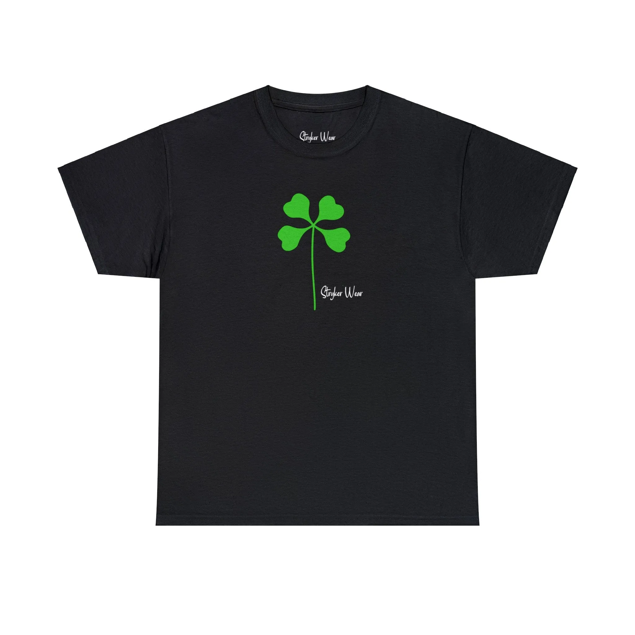 Simple Green Clover | Unisex Heavy Cotton Tee