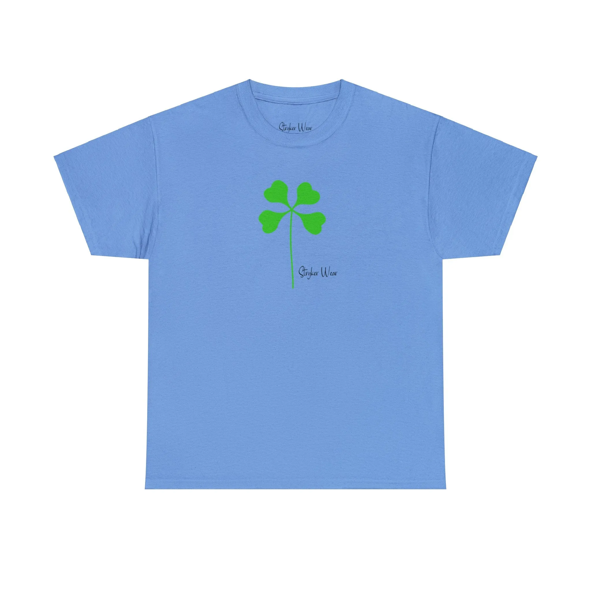 Simple Green Clover | Unisex Heavy Cotton Tee