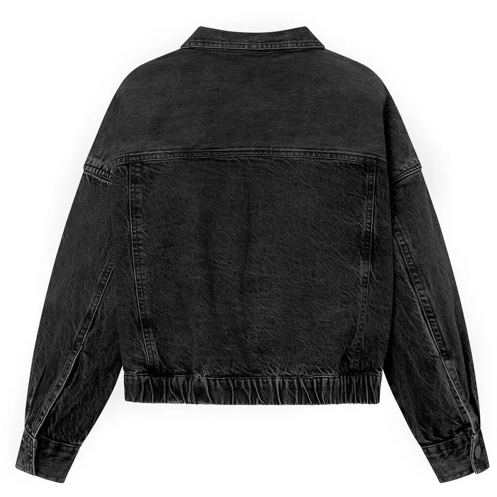Susan denim jacket / 100084 - Black (Nero)