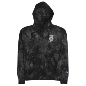TayderTot Champion tie-dye hoodie