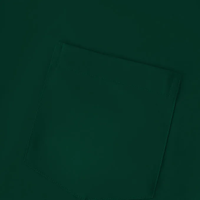 Uniform Unicorn Men's Formal Dark Green Shirt - Slim Fit Long Sleeve with Pocket | Office Wear | Formal Wear | Daily Wear(Shirt_Dark Green)