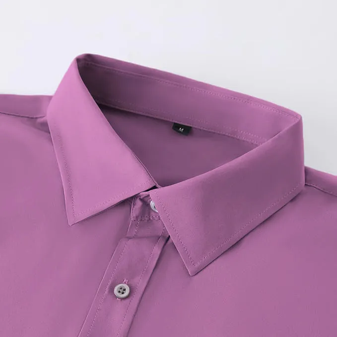 Uniform Unicorn Men's Formal Garden Aroma Shirt - Slim Fit Long Sleeve with Pocket | Office Wear | Formal Wear | Daily Wear(Shirt_Garden Aroma)