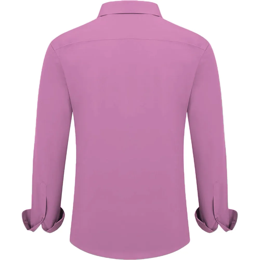 Uniform Unicorn Men's Formal Garden Aroma Shirt - Slim Fit Long Sleeve with Pocket | Office Wear | Formal Wear | Daily Wear(Shirt_Garden Aroma)