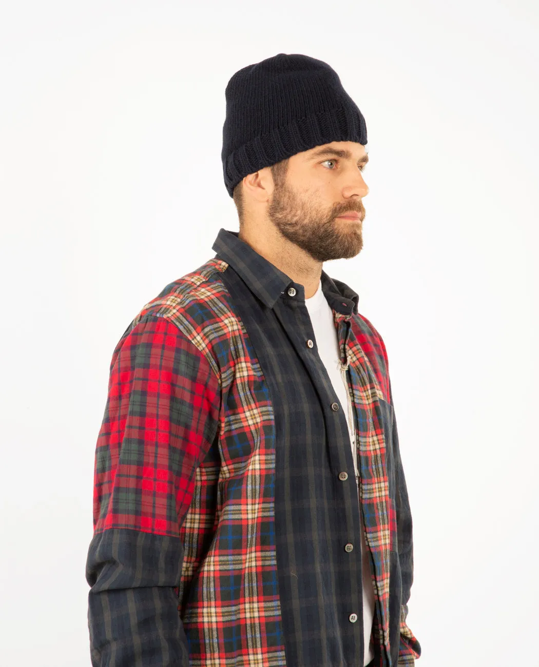 Unisex Soft Wool Beanie Melton Blue