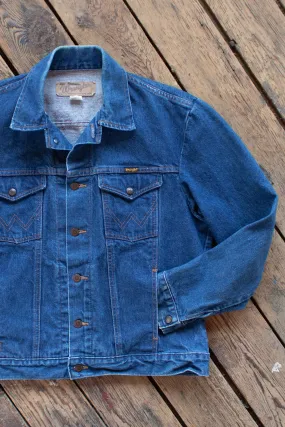 Vintage 1980s Classic Wrangler Denim Jacket - MD/LG