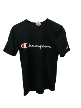 Vintage Black Champion T-shirt X-small