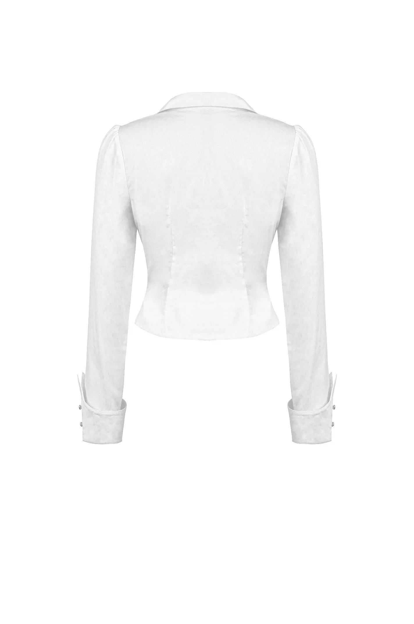 White Gothic Demon Shirt IW103WH