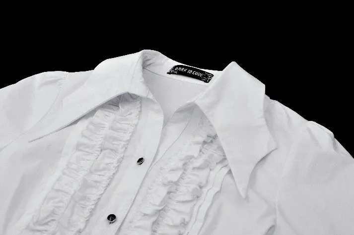 White Gothic Demon Shirt IW103WH