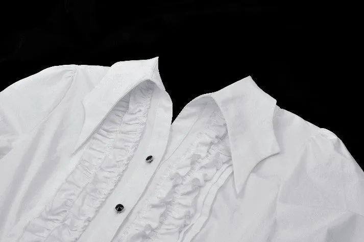 White Gothic Demon Shirt IW103WH