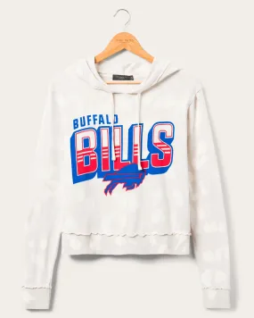Womens Bills Touchdown Tie Dye Hoodie