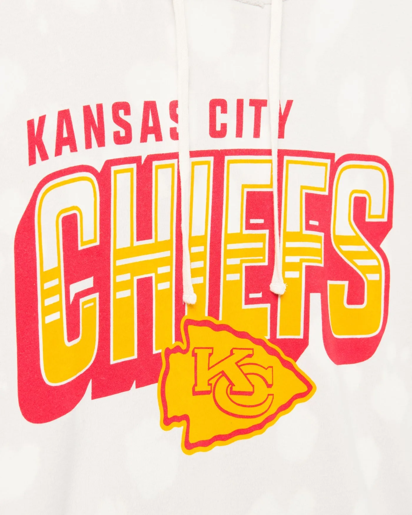 Womens Chiefs Touchdown Tie Dye Hoodie